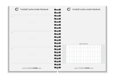 Football Coaches Notebook - Image 2